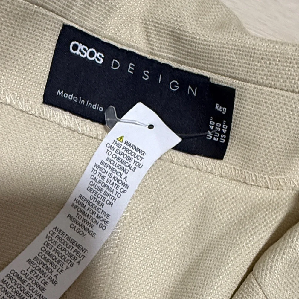ASOS Beige Blazer for Men NEW